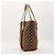 Gucci Sac Cabas GG Supreme avec Bande Web Marron Rouge Vert - vue 2