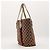 Gucci Sac Cabas GG Supreme avec Bande Web Marron Rouge Vert - vue 4