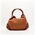 Gucci Bolsa Hobo em couro marrom com detalhes em bambu - vista 3