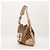 Borsa a spalla Gucci GG Supreme Canvas Horsebit Marrone Beige - vista 2