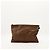 Balenciaga Pochette in pelle marrone - vista 3