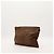 Balenciaga Pochette in pelle marrone - vista 4