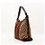 Gucci Borsa Hobo in tela GG Supreme con striscia Web Marrone Rosso Beige Verde - vista 2