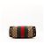 Gucci Borsa Hobo in tela GG Supreme con striscia Web Marrone Rosso Beige Verde - vista 5