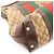 Gucci Borsa Hobo in tela GG Supreme con striscia Web Marrone Rosso Beige Verde - vista 9