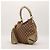 Bolsa hobo Gucci GG Monogram Canvas Bamboo Tassel Marrom Bege - vista 2