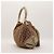 Bolsa hobo Gucci GG Monogram Canvas Bamboo Tassel Marrom Bege - vista 4