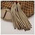 Bolsa hobo Gucci GG Monogram Canvas Bamboo Tassel Marrom Bege - vista 7