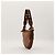 Gucci Borsa Hobo in Tela Monogram con Borchie Marrone - vista 4