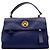 Saint Laurent Borsa Muse Two in Pelle Blu