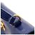Saint Laurent Borsa Muse Two in Pelle Blu - vista 11