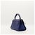 Saint Laurent Borsa Muse Two in Pelle Blu - vista 4