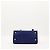 Saint Laurent Borsa Muse Two in Pelle Blu - vista 5