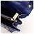 Saint Laurent Borsa Muse Two in Pelle Blu - vista 8