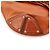 Gucci Borsa Hobo in pelle marrone con nappe - vista 7