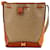 Céline Celine Triomphe Canvas Beuteltasche Braun Beige  - Ansicht 1