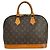 Louis Vuitton Alma Monogram Canvas PM Marrone