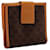 Céline Celine Triomphe Canvas Bi-Fold Portemonnaie Braun  - Ansicht 1