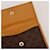 Céline Celine Triomphe Canvas Bi-Fold Portemonnaie Braun  - Ansicht 8