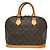 Louis Vuitton Alma Monogram Canvas PM Braun