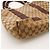 Gucci Borsa Tote GG Monogram in Tela e Pelle Marrone Beige - vista 7