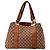 Gucci Borsa Bamboo in Tela Monogram GG Marrone Monogramma