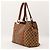 Gucci Borsa Bamboo in Tela Monogram GG Marrone Monogramma - vista 2
