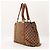 Gucci Borsa Bamboo in Tela Monogram GG Marrone Monogramma - vista 4