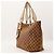 Borsa Tote Gucci in Tela Monogramma GG Marrone Beige - vista 2
