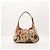 Gucci Jackie Borsa a tracolla in tela floreale Multicolore Beige - vista 3