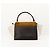 Céline Celine Borsa Trio in Pelle e Camoscio Marrone Nero Beige - vista 3