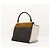Céline Celine Borsa Trio in Pelle e Camoscio Marrone Nero Beige - vista 4