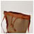 Céline Celine Borsa a Secchiello Tela Monogram e Pelle Marrone Monogramma  - vista 6