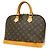 Louis Vuitton Alma Monogram Canvas PM Castaño - vista 2