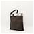 Céline Celine Borsa Hobo Triomphe Canvas Marrone Nero  - vista 2