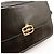 Céline Celine Borsa Triomphe Pelle Vernice Nera Nero - vista 6
