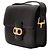 Céline Celine Triomphe Borsa a tracolla pelle nera Nero