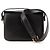 Céline Celine Triomphe Borsa a tracolla pelle nera Nero - vista 3