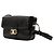 Céline Celine Triomphe Borsa a tracolla in pelle vernice nera Nero
