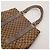 Gucci Bolsa em Canvas Monograma com Alça de Bambu Marrom - vista 8