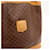 Céline Borsa a secchiello Celine Macadam Marrone  - vista 7