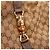 Gucci Borsa Hobo in Tela Monogramma GG e Bambù Marrone - vista 6