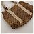 Gucci Monogram Canvas Bamboo Handle Tote Bag Brown Beige - view 10
