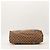 Gucci Borsa Shopper Monogram Canvas Bamboo Marrone Grigio - vista 5