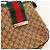 Gucci Borsa Hobo in Tela Monogramma GG Marrone Rosso Verde - vista 6