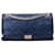 Chanel Classic Flap Medium Bag Navy Blue Lambskin