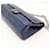 Chanel Classic Flap Medium Bag Navy Blue Lambskin - view 10