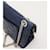 Chanel Classic Flap Medium Bag Navy Blue Lambskin - view 8