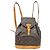 Louis Vuitton Vintage Montsouris Monogram Canvas MM Marron