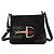 Gucci Borsa a tracolla Horsebit in tela Monogram Nero